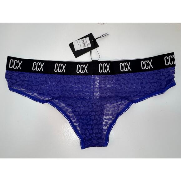 City Chic / CCX Lace Hipster - Cobalt Blue Color- Plus Size Various - NWT - Picture 3 of 7